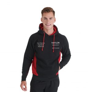 Black & Red Unisex Hoody